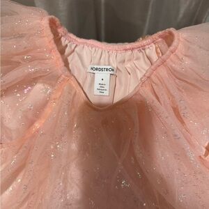 Nordstrom Blush Glitter Dress